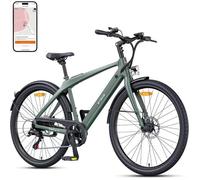 Engwe N1 Air - Vélo Électrique 28 Pouces - Autonomie De 100 Km - Batterie 36 V 10 Ah - Moteur 250 W - Vert Multicolore