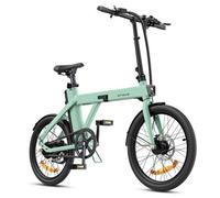 ENGWE P20 - Velo Electrique Pliable, 250W 36V19.2AH, Frein à disque e-bike de Ville/ Top 20mph, 20 pouces , Autonomie 100km-Vert