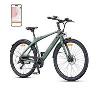 ENGWE Velo Electrique-Vélo électrique avec Batterie 36V 10Ah, VTT Homme Adulte avec Support de Couple, Transmission à 7 Vitesses avec APP et Bluetooth, BIS 100km,N1 AIR (Vert)