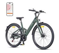 ENGWE Velo Electrique-Vélo électrique avec Batterie 36V 10Ah, VTT Homme Adulte avec Support de Couple, Transmission à 7 Vitesses avec APP et Bluetooth, BIS 100km,N1 AIR St