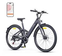 ENGWE Velo Electrique-Vélo électrique avec Batterie 36V 10Ah, VTT Homme Adulte avec Support de Couple, Transmission à 7 Vitesses avec APP et Bluetooth, BIS 100km,N1 AIR St