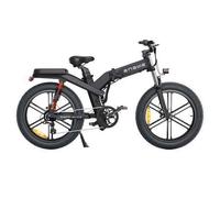 ENGWE X26 - Velo Electrique, 1000W 48V29.2AH/ 8 Vitesses - Top 31mph, 26"" × 4.0 Pneus Larges, Autonomie 100km-Noir