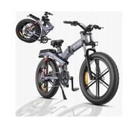 ENGWE X26-Vélo électrique tout-terrain 1000W, batterie 48V 29,2Ah, autonomie de 100 km, pneus 26x4 pouces, freins