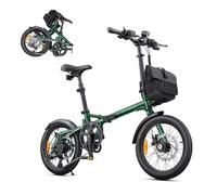 ENGWE Zip Vélo Électrique Pliable - 16,9 kg Velo Electrique Urbain Léger, 120 km d’Autonomie (Pas 1), Batterie 36V 10Ah Amovible, Moteur 250W, 16 x 1,95 Pouces, Capteur de Couple, Freins Hydrauliques