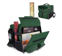 Enhance Gaming - Sac bandoulière jeux de société Édition Collector, poches dés/cartes (Dragon Vert)