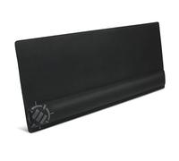 ENHANCE Grand Tapis Souris Gamer XXL pour PC Gamers avec Support - Tapis Souris Ergonomique avec Repose Poignet (80 x 35 x 2,5 cm) - Coutures Anti-Effilochage et Surface Qualité Supérieure - Noir