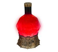 ENHANCE Lampe de Potion de Sorcier Avec Infusion Mystique Tourbillonnante - Lampe D'ambiance en Forme de Bouteille de Potion pour Immersion Dans un Jeu de Table, Salle de Jeux (Elixir Rouge)