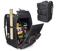 ENHANCE Sac à Dos Jeux de Société avec Sangles d'Epaule Rembourrées, Poignée de Transport et Poches pour Accessoires pour Dés, Jeux de Cartes et Plus - Convient aux Jeux de Société de Toutes Tailles