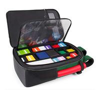 ENHANCE Sac à Dos MTG - Édition Collectionneur pour Boîtes de Jeu, Cartes Protégées, Tapis de Jeu, Accessoires MTG - Organisation Personnalisable avec Écran de Protection Intégré (Dragon Vert)