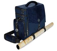 ENHANCE Sac de Voyage pour DND Edition Collector, Sac Compatible avec Les Figurines Donjons et Dragons, Porte-Tapis de Combat, Poches pour dés et Accessoires, Transporter 4 à 8 Livres (Dragon Bleu)