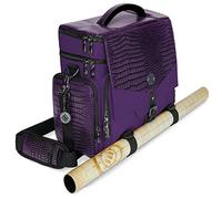 ENHANCE Sac de Voyage pour DND Edition Collector, Sac Compatible avec Les Figurines Donjons et Dragons, Porte-Tapis de Combat, Poches pour dés et Accessoires, Transporter 4 à 8 Livres (Dragon Violet)