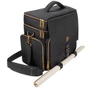 ENHANCE Sac de Voyage RPG Jeux de Table avec Donjons et Dragons et Figurines, Sacoche de Transport Rembourrée à Multiples Rangements avec Compartiment pour Livres (4 à 8) et Poche pour Dés et Jetons