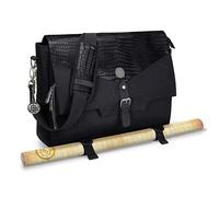 ENHANCE Sac Messager pour DND, Edition Collector - Convient au Player's Handbook, aux classeurs, aux dés et aux Accessoires, avec Compartiment pour Ordinateur Portable de 17 Pouces (Dragon Noir)
