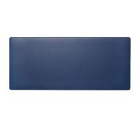 ENHANCE Tapis de Jeu TCG en Cuir PU - Tapis de Jeu de Cartes en Simili Cuir avec Surface Lisse, Bords Cousus - Compatible avec YuGiOh, MTG, Seigneur des Anneaux et Autres TCG et LCG - Bleu
