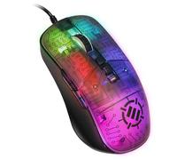 ENHANCE Voltaic 2 Gaming Mouse - Souris PC avec 7 Boutons Programmables, 7 000 DPI, Souris Ergonomique avec Un Design de Circuit Clair - Logiciel Inclus
