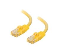 Enhanced Cat5E 350MHz Snagless Patch Cable - Cordon de raccordement - RJ-45 (M) pour RJ-45 (M) - 15 m - CAT 5e - moulé, sans crochet, bloqué - jaune