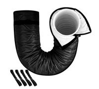 Enhanced Cooling Performance: The portable AC hose insulation sleeve works by insulating the exhaust pathway, so heated air stays contained until it exits outside. This maintains a cooler indoor envir