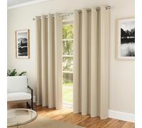 Enhanced Living Nightfall Lot de 2 Rideaux à œillets Thermiques Super Doux, économie d'énergie et réduction du Bruit pour Chambre à Coucher 229 x 229 cm 230 g/m²