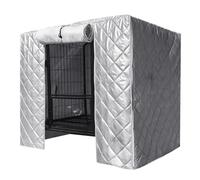 Enhanced Weather Protection: The Dog Crate Cover crafted from weather-res