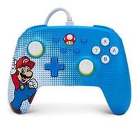 Manette filaire améliorée PowerA pour Switch - Mario Pop Art