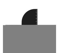 Enhancement Card for Barbers, Beard Hairline Shaping Guide, Hair Contouring Enhancement Tool with Precision Scale, & Mustache Template Men Women, Styling Shaving Trimming Outline