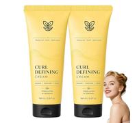 Enhancing Curl Gel for Curly & Wavy Hair 2a-4c,Flexible Hold 160 ml，2PC | Gelee Cheveux Bouclés,Gel Fort Pour Boucles Définies,Tenue Longue Durée & Brillance Naturelle - Adapté à La Méthode Curly