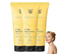 Enhancing Curl Gel for Curly & Wavy Hair 2a-4c,Flexible Hold 160 ml，3PC | Gelee Cheveux Bouclés,Gel Fort Pour Boucles Définies,Tenue Longue Durée & Brillance Naturelle - Adapté à La Méthode Curly