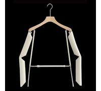 ENHEN Mannequin Mannequin 2 en 1 pour Vêtements et Cintres, Corps Articulé Bois Naturel pour Présentation Boutique, Debout Ajustable pour Photographie(Female)