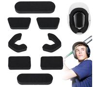 Enhon Kit de rembourrage universel pour casque, compatible avec les casques de batteur et d'attrapeur Easton, coussinets de rechange épais de 2 cm pour joueurs de baseball/softball, rembourrage en