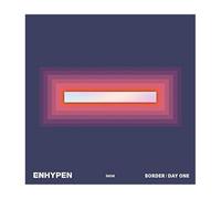 Enhypen Border : Day One (Dusk Version) 1er mini album CD + livre photo + carte photo + couverture transparente + carte postale + marque-page