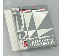 ENHYPEN [ DIMENSION : ANSWER ] Album ( TYPE 1 Ver. ) ( CD+PRE-ORDER ITEM+112p Photo Book+28p Lyric Book+Holder+Photo Card Photo Card B+Photo Stand+ETC )