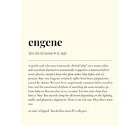 ENHYPEN / ENGENE Dictionary Definition K-Pop Meme Notebook - 8.5" x 11", 200 Pages, Lined Paperback for School, Studying, or Journaling
