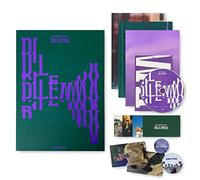 ENHYPEN - ENHYPEN THE 1ST ALBUM - DIMENSION : DILEMMA [ SCYLLA Ver. ] Photobook + CD + Lyric Book + Photocard + Hologram Photocard + Mini Poster(Folded) + Sticker