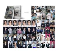 Enhypen Lot de 55 cartes postales « ENGENE » Sunghhoon Jungwoon Vision laser 55 pièces