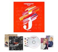 ENHYPEN - [MANIFESTO : DAY 1] (J : ENGENE Ver.) Package + CD-R + Photo Book + Photo Card + Sticker + Poster With Lyrics + 2 Pin Button Badges + 4 Extra Photocards + Top Loader Deco Stiker