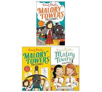Enid Blyton Malory Towers 3 Books 9 Story Collection (3 Books in 1) (First Term, Second Form, Third Year, Upper Fourth, In the Fifth, Last Term, New Term, Summer Term, Winter Term)