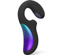 Stimulateur clitoridien LELO Enigma Double Sonic - Couleur : Noir