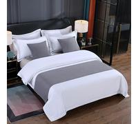 Enigmaire Chemin De Lit,Drapeaus De Lit,Chemin De Lit HôTel Doux,Couleur Unie Chemin De Lit,Qui Ne Se DéColore Pas,pour La Maison Et L'HôTel,pour Salon,Chambre à Coucher,pour TrèS Grand Lit