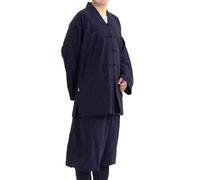 Enigmaire vêtements bouddhistes,Robe de Moine Shaolin Bouddhiste,Haiqing Robe de méditation,Shaolin Mönch Kung Fu Buddhist Robe,Respirant,pour La MéDitation,La Lecture des éCritures,La Pratique