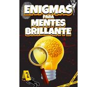 Enigmas para Mentes Brillantes: Acertijos y Crímenes Detectivescos para resolver mientras te "Relajas en el Baño" (+ Soluciones) | Regalo Perfecto - 12 a 99 Años