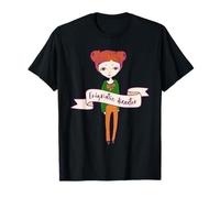 Enigmatique Catastrophe Belle Fille rousse Excentrique T-Shirt