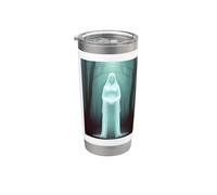 Énigme éthérée : Aura mystérieuse Ghostcore Gobelet isotherme en acier inoxydable double paroi
