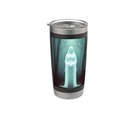 Énigme éthérée : Aura mystérieuse Ghostcore Gobelet isotherme en acier inoxydable double paroi