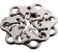 énigme neige coulée zinc/aluminium-argent
