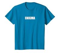 Enigme T-Shirt, Enfant, Saphir, 12 Ans