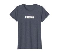 Enigme T-Shirt, Femme, Bleu Chiné, M