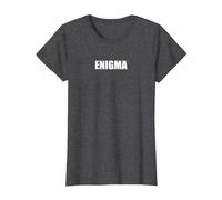 Enigme T-Shirt, Femme, Chiné Foncé, XXL