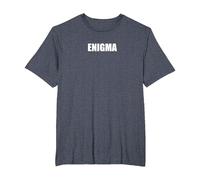 Enigme T-Shirt, Homme Grandes Tailles, Bleu Chiné, 2X Tall