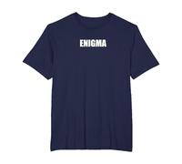 Enigme T-Shirt, Homme Grandes Tailles, Bleu Marine, 6X Tall