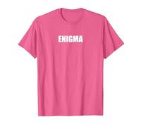 Enigme T-Shirt, Homme, Rose Chiné, XXL